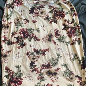 Floral skirt